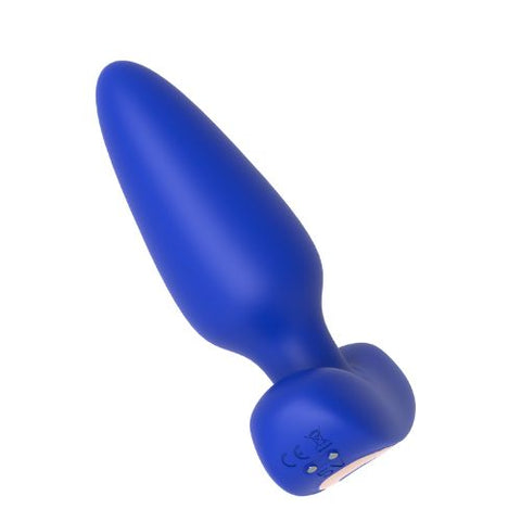 Cheeky Love Remote Anal Plug Blue Silicone from Nice 'n' Naughty