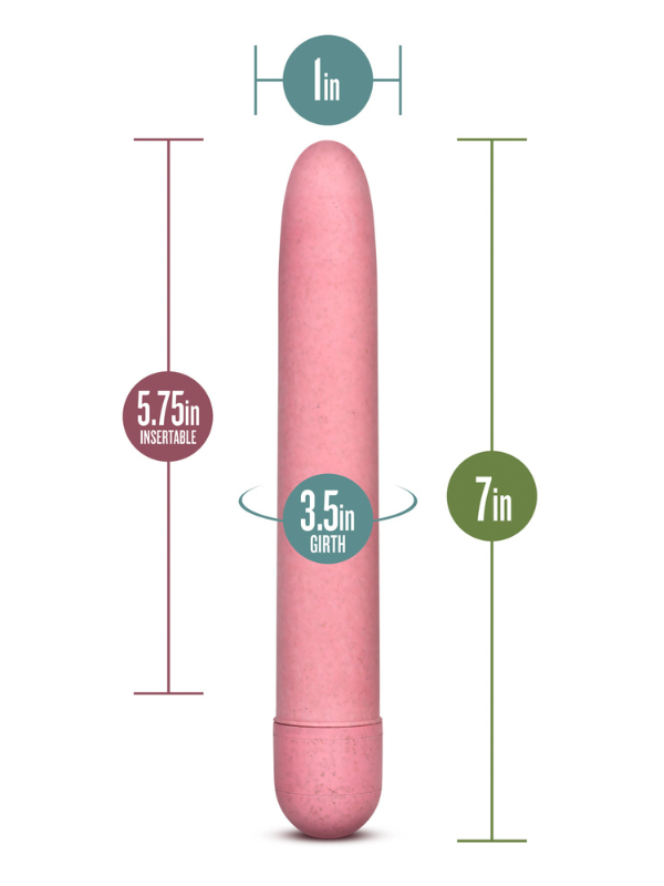 Gaia Biodegradable Eco Vibrator Pink from Nice 'n' Naughty