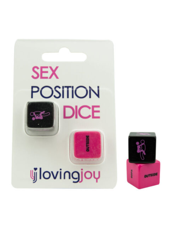 Loving Joy Sex Position Dice from Nice 'n' Naughty Loving Joy Sex Position Dice from Nice 'n' Naughty