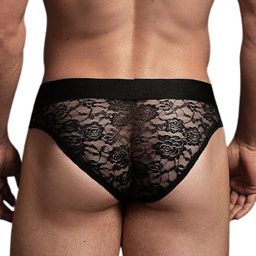 Luca Floral Lace Brief by Allure from Nice 'n' Naughty