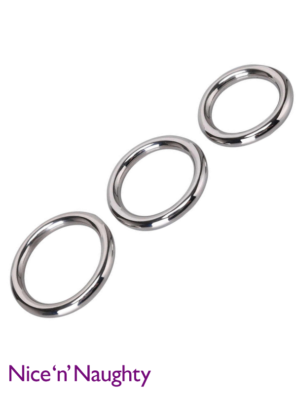 Nice 'n' Naughty 5mm Small Cock Ring Stainless Steel from Nice 'n' Naughty