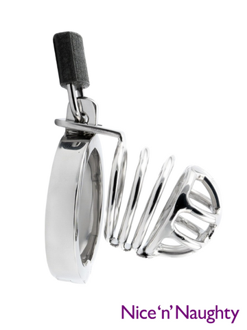 Nice 'n' Naughty Mini Chastity Device Stainless Steel from Nice 'n' Naughty