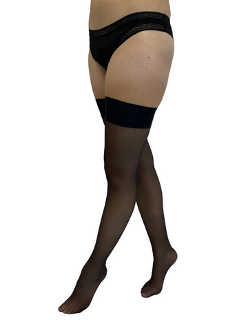 Pamela Mann Sheer Shine Stockings from Nice 'n' Naughty