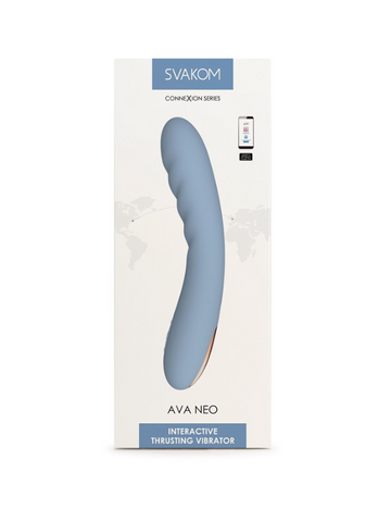 Svakom Ava Neo Interactive Thrusting Vibrator from Nice 'n' Naughty