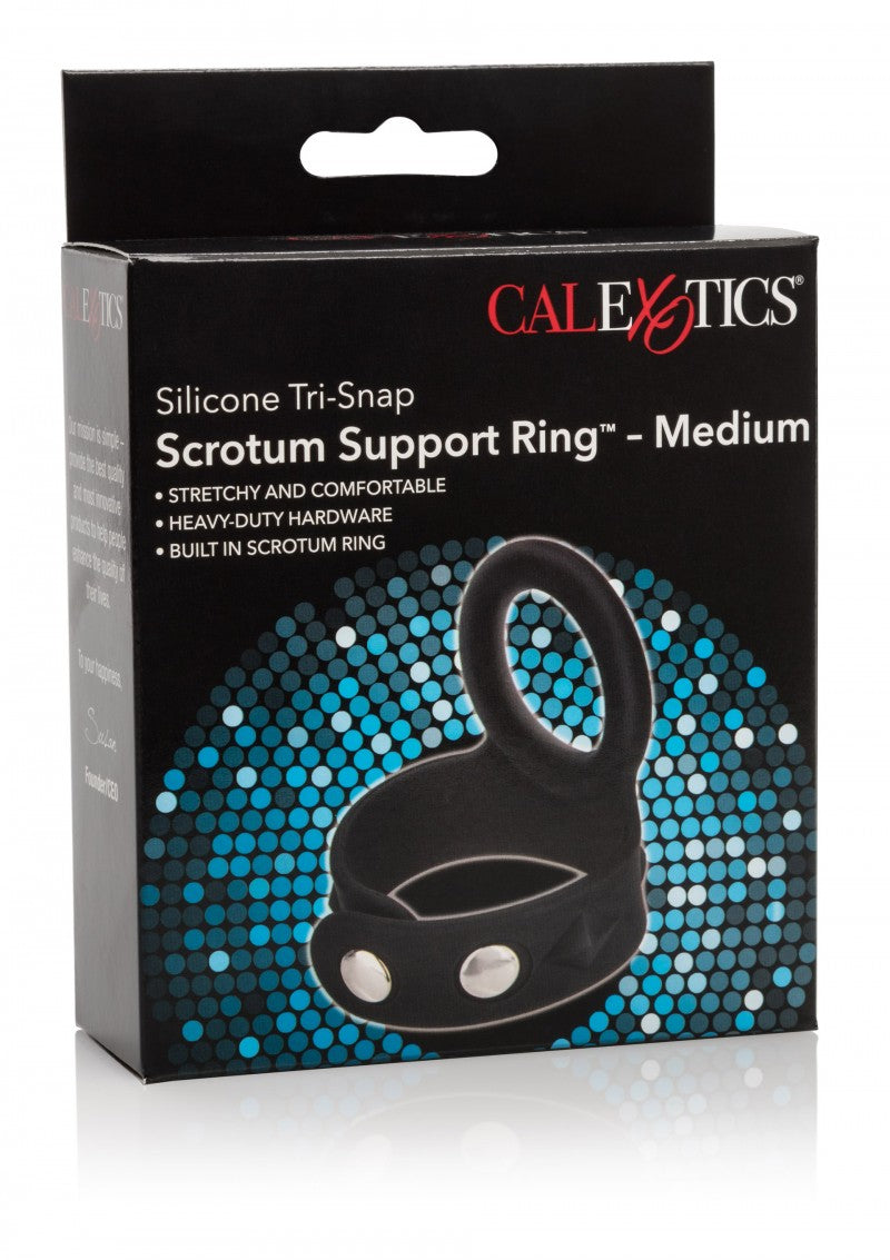 CalExotics 3-Snap Scrotum Ring