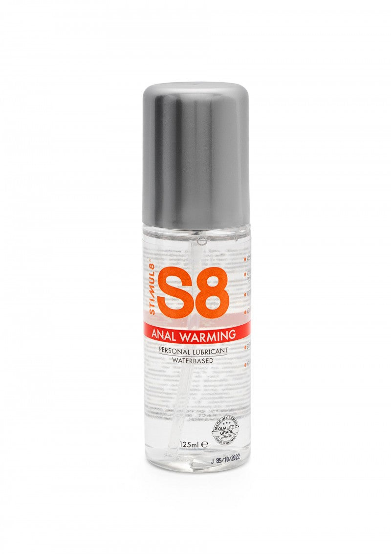 STIMUL8 S8 Water Based Warming Anal Lubricant