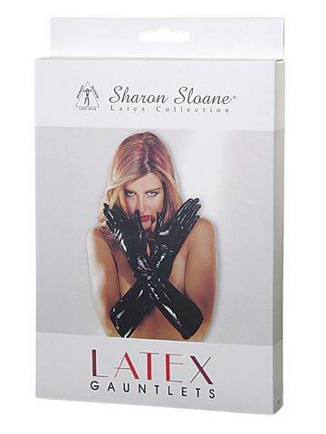 Sharon Sloane Latex Gauntlets Large from Nice 'n' Naughty