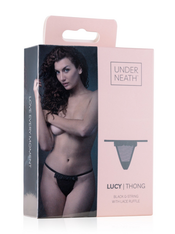 UnderNeath Lucy G-String Black from Nice 'n' Naughty