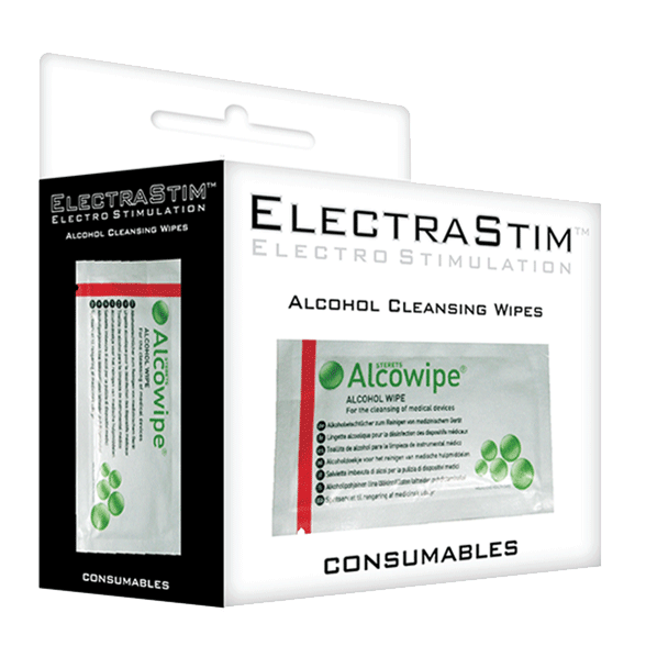 ElectraStim Sterile Alcohol Cleansing Wipes 10 Pack