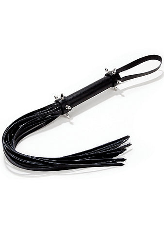 Ouch! Spiked Leather Whip