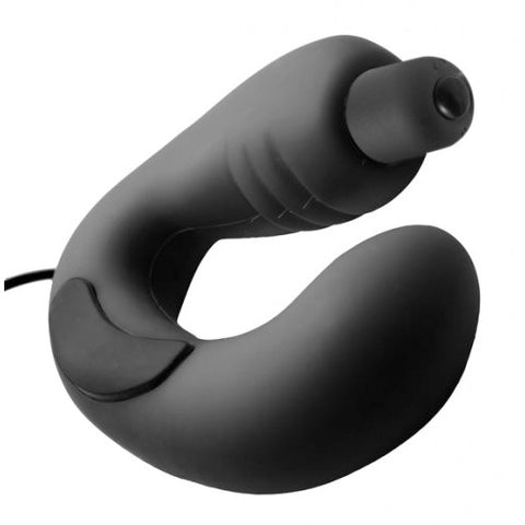 Zeus Nocturna G-Spot and P-Spot Silicone Electro Vibe