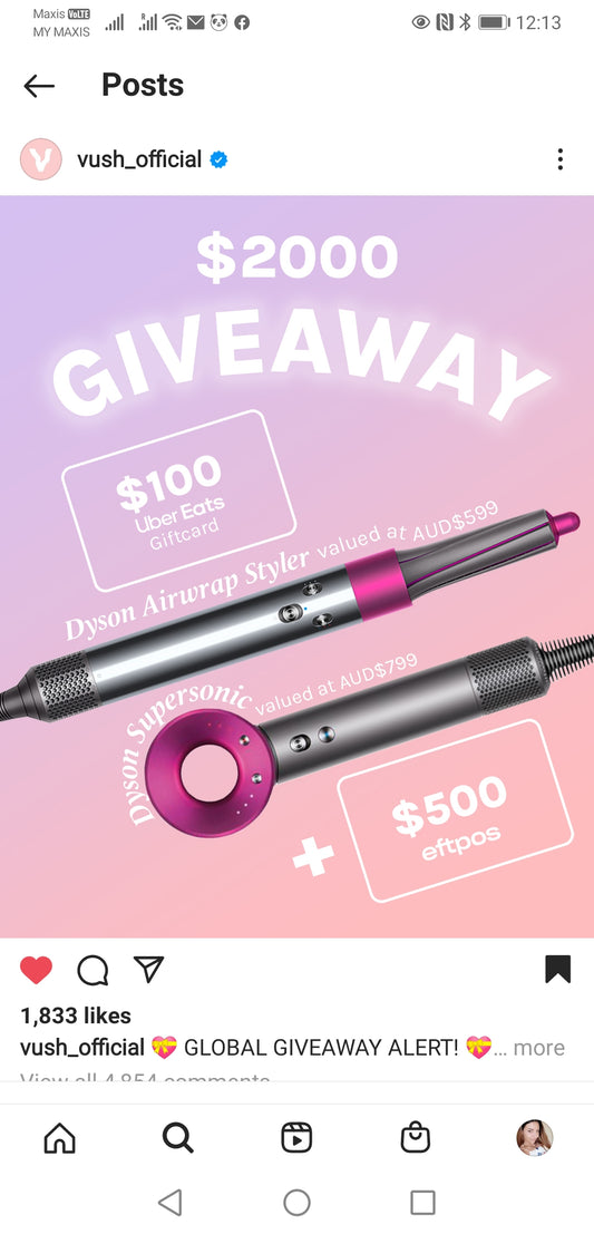 Vibrator Brand Vush's $2000 Giveaway!