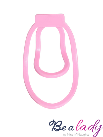 Be A Lady FuFu Clip Chastity Device Pink from Nice 'n' Naughty