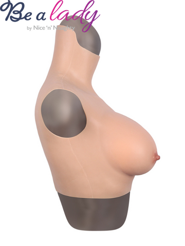 Be A Lady Silicone Breast Plate from Nice 'n' Naughty