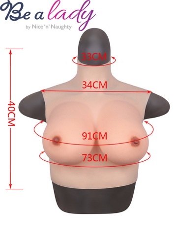 Be a Lady Silicone Breast Plate