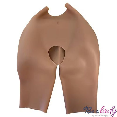 Be a Lady Long Length Butt Enhancer Pants Natural Skin Tone from Nice 'n' Naughty