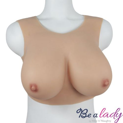 Be a Lady Low Neck Breast Plate F Cup from Nice 'n' Naughty