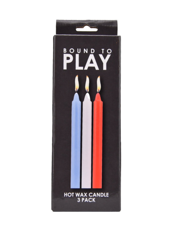 Bound to Play Hot Wax Candles 3Pk from Nice 'n' Naughty