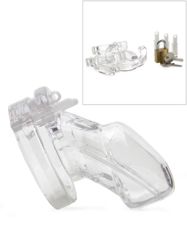 CB-X CB-3000 Male Chastity Device Clear from Nice 'n' Naughty