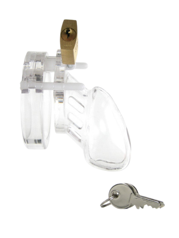 CB-X CB-6000S Male Chastity Device Clear from Nice 'n' Naughty