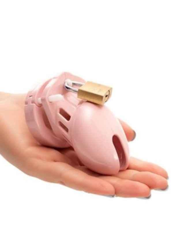 CB-X CB-6000S Male Chastity Device Pink from Nice 'n' Naughty