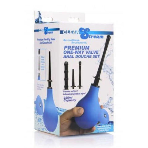 CleanStream Premium One-way Valve Anal Douche Set from Nice 'n' Naughty