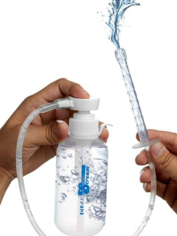 CleanStream Pump Action Enema Bottle with Nozzle from Nice 'n' Naughty