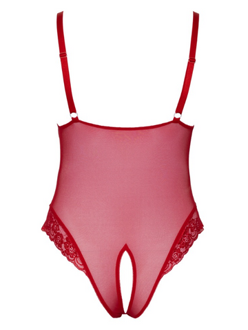 Cottelli Curves Powernet Body Red from Nice 'n' Naughty
