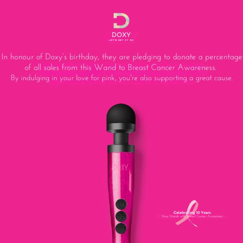 Doxy Die Cast 3 Rechargeable Hot Pink Edition from Nice 'n' Naughty