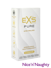 EXS Pure Ultra Thin Latex Condoms from Nice 'n' Naughty