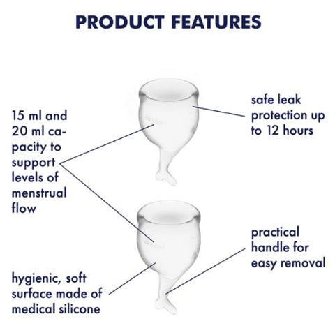 Feel Secure Menstrual Cup from Nice 'n' Naughty