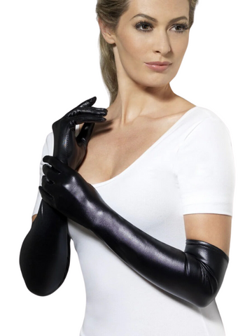 Fever Wet Look Gloves from Nice 'n' Naughty