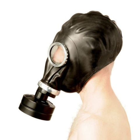 GP5 Gas Mask w Filter Black Rubber from Nice 'n' Naughty.