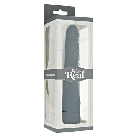 Get Real Classic Slim Vibrator Black from Nice 'n' Naughty