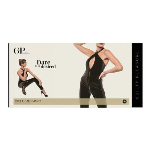 Guilty Pleasure Soft Blaze Catsuit Black from Nice 'n' Naughty