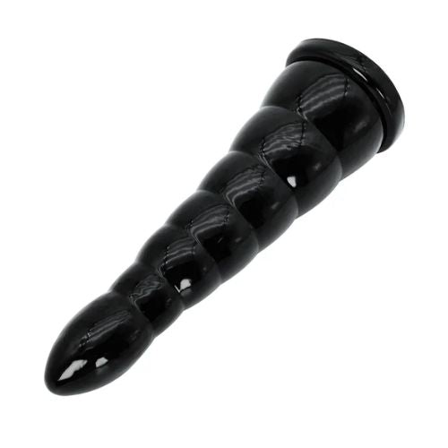 Hidden Desire Extreme XXL Anal Gear Anal Cone 26 cm Black PVC from Nice 'n' Naughty