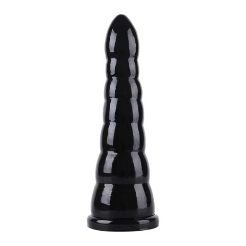 Hidden Desire Extreme XXL Anal Gear Anal Cone 26 cm Black PVC from Nice 'n' Naughty