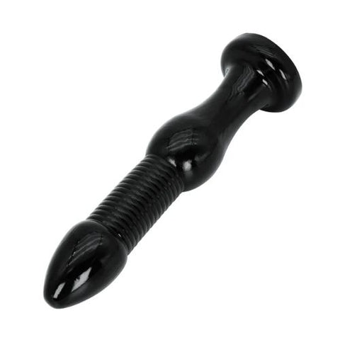 Hidden Desire Extreme XXL Anal Gear Anal Intruder 28cm Black PVC from Nice 'n' Naughty