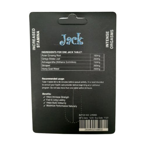 Jack Male Enhancement Tablet