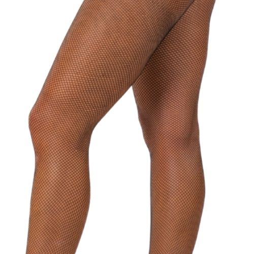 Lace by LJ Fishnet Crotchless Pantyhose Black from Nice 'n' Naughty