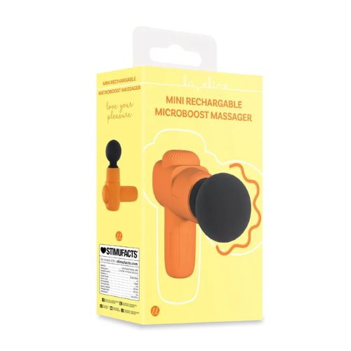 Loveline Mini Rechargeable Microboost Massager Orange from Nice 'n' Naughty