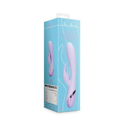 Loveline Smooth Rabbit Vibrator Digital Lavendar from Nice 'n' Naughty