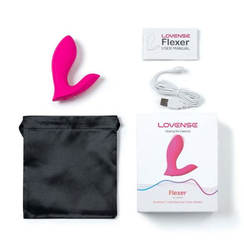 Lovense Flexer 3 in 1 Butterfly Panty Vibrator from Nice 'n' Naughty