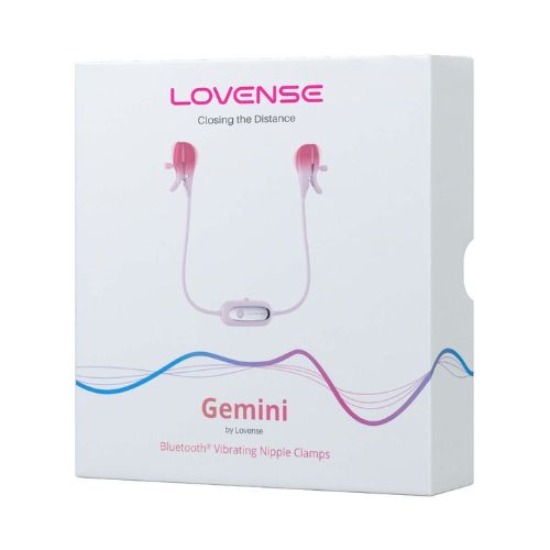 Lovense Gemini Vibrating Nipple Clamps from Nice 'n' Naughty