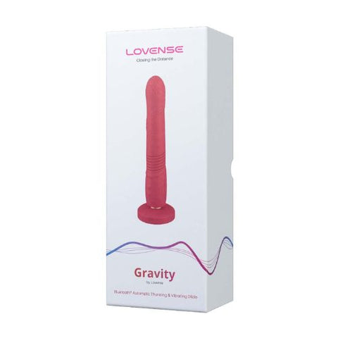 Lovense Gravity Remote Control Thrusting Dildo from Nice 'n' Naughty