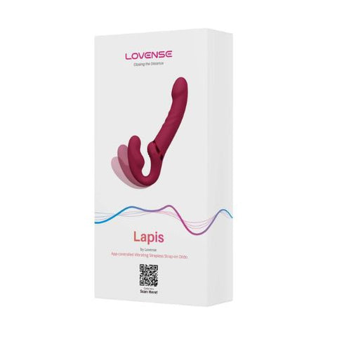 Lovense Lapis App Controlled Strapless Strap On from Nice 'n' Naughty