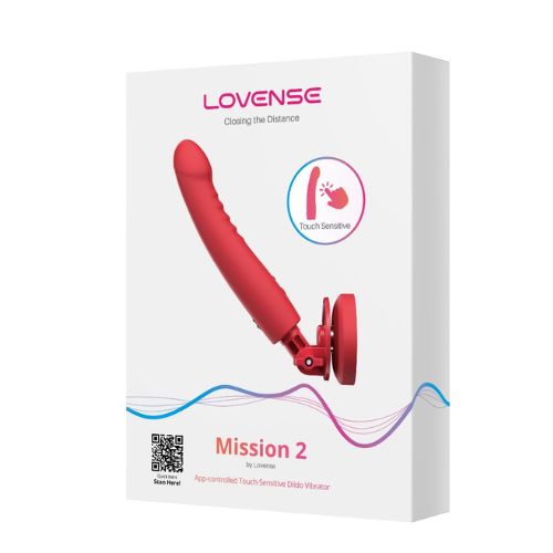 Lovense Mission 2  App Controlled Vibrating Dildo with Touch-Sense Technology from Nice 'n' Naughty