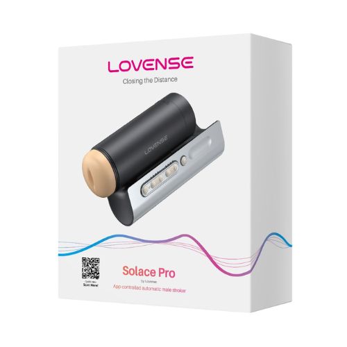 Lovense Solace Pro Immersive Thrusting Male Masturbator from Nice 'n' Naughty