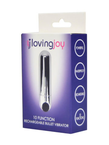 Loving Joy 10 Function Rechargeable Bullet