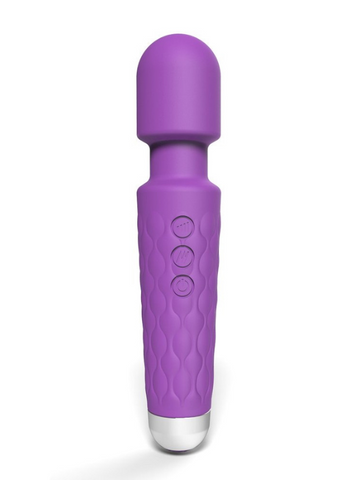 Loving Joy 20 Function Wand Vibrator Purple from Nice 'n' Naughty